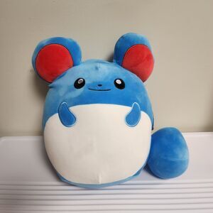 Squishmallows 12” Marill Pokemon Push NWT 2024